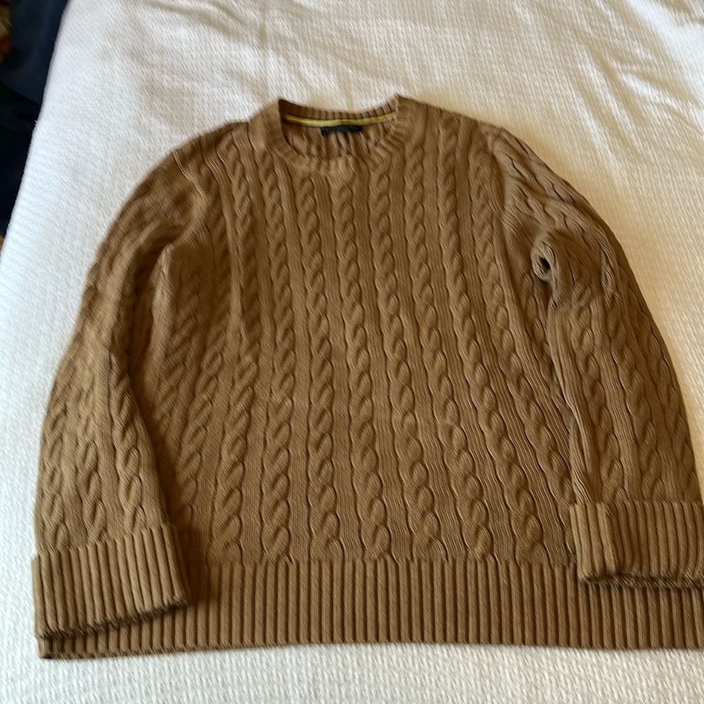 Banana Republic sweater; beige; size XL